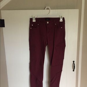 Maroon Cargo Pant